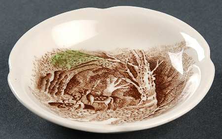Haddon Hall Brown Multicolor Butter Pat