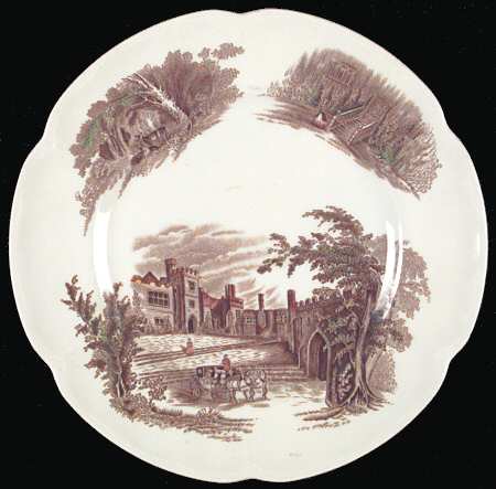 Haddon Hall Brown Multicolor by Johnson Brothers