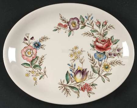 Hampshire 12" Oval Serving Platter