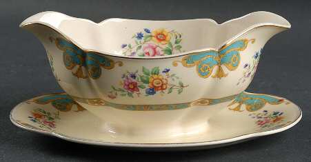 Harcourt Gravy Boat with Attached Underplate