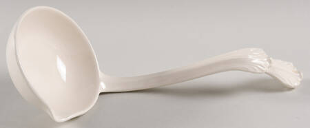 Harvest Time Brown Multicolor Tureen Ladle