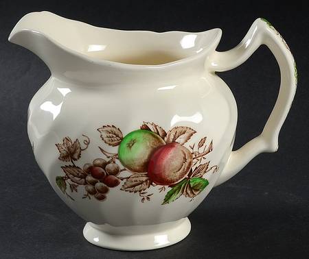 Harvest Time Brown Multicolor 24 Oz Pitcher