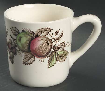 Harvest Time Brown Multicolor Mug