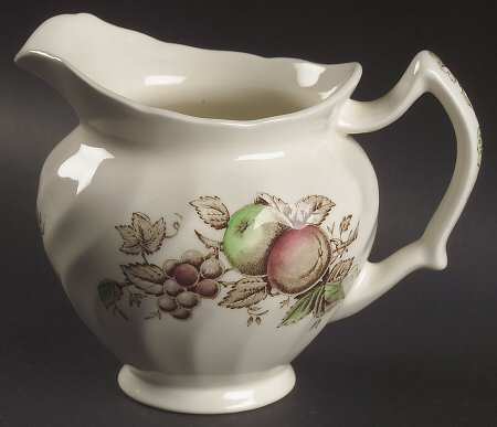 Harvest Time Brown Multicolor 16 Oz Pitcher