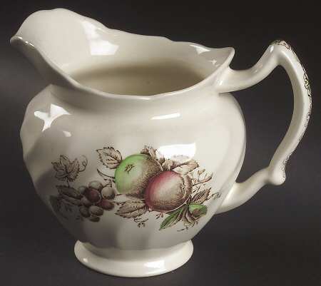 Harvest Time Brown Multicolor 32 Oz Pitcher