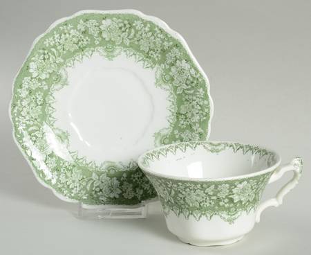 Havana Flat Cup & Saucer Set