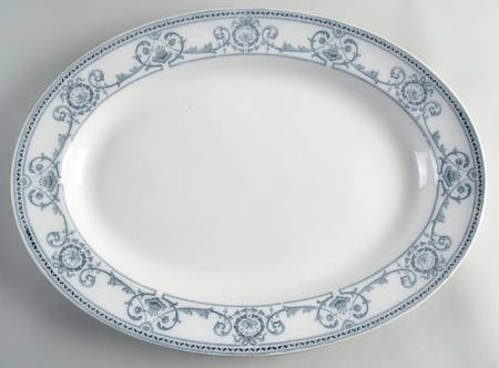 Haverhill No Gold 18" Oval Serving Platter