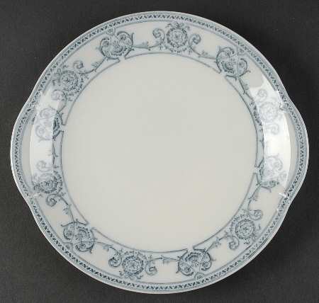 Haverhill No Gold Handled Cake Plate