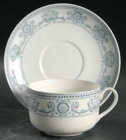 Haverhill No Gold Oversized Cup & Saucer Set