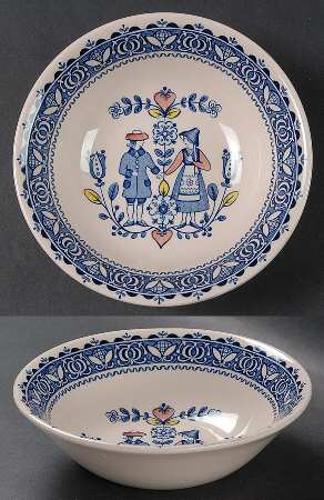 Hearts & Flowers Smooth Coupe Cereal Bowl