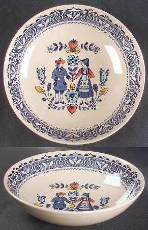 Hearts & Flowers Smooth Coupe Soup Bowl