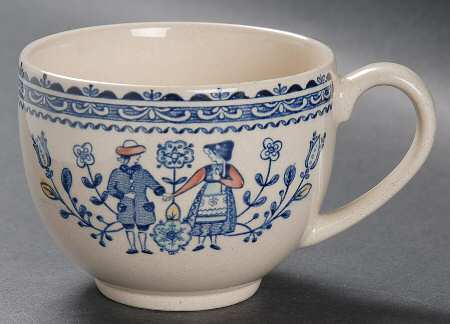 Hearts & Flowers Smooth Flat Cup