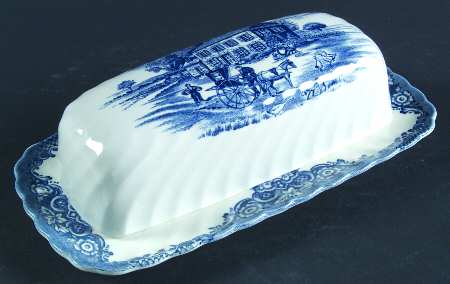 Heritage Hall Blue 1/4 Lb Covered Butter