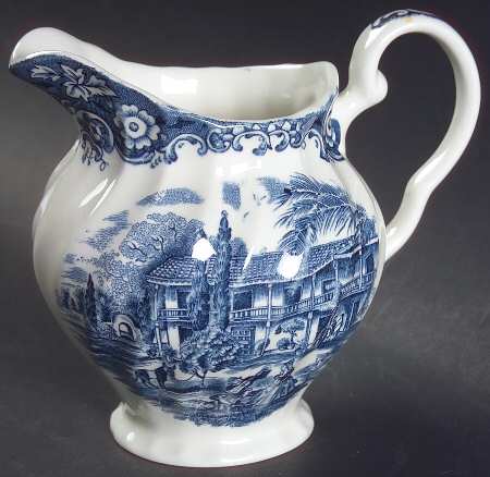 Heritage Hall Blue Creamer