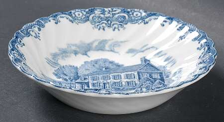 Heritage Hall Blue Fruit/Dessert (Sauce) Bowl