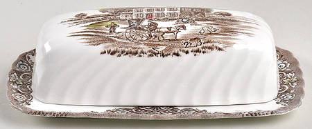 Heritage Hall Brown Multicolor 1/4 Lb Covered Butter