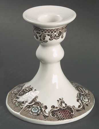 Heritage Hall Brown Multicolor Small Candlestick