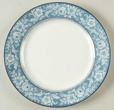 Henley Blue Luncheon Plate