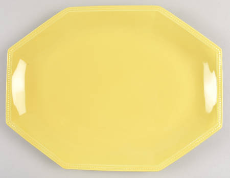 Heritage Yellow 15" Oval Serving Platter