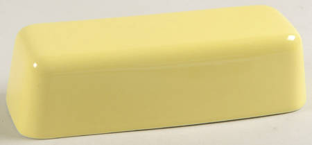 Heritage Yellow Lid for 1/4 Lb Butter