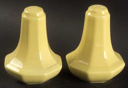 Heritage Yellow Salt & Pepper Set