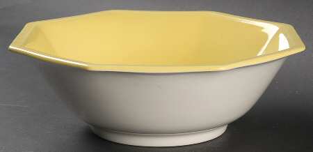 Heritage Yellow 9" Round Vegetable Bowl