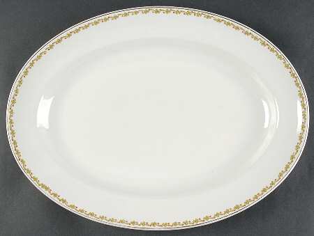 Hevella 16" Oval Serving Platter