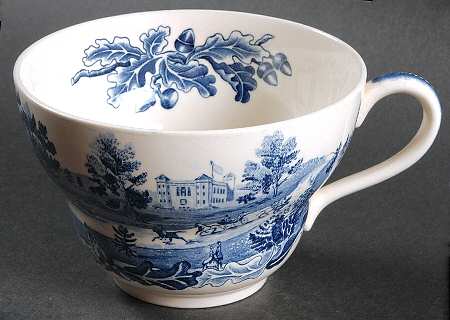 Historic America Blue Joke Cup