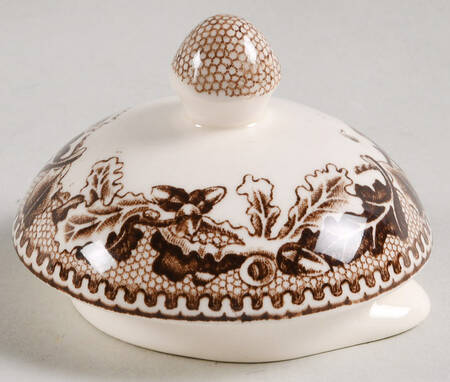 Historic America Brown Multicolor Lid for Coffee Pot
