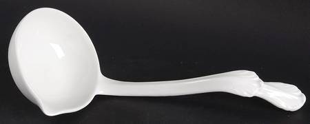 Historic America Brown Multicolor Tureen Ladle