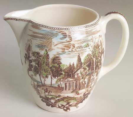 Historic America Brown Multicolor 24 Oz Pitcher