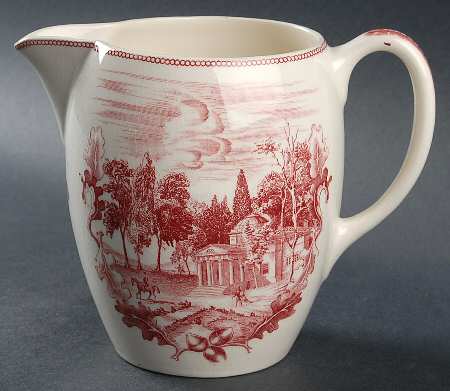 Historic America Pink 32 Oz Pitcher by Johnson Brothers