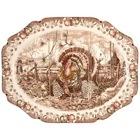 His Majesty (Made in England) 20" Oval Serving Platter