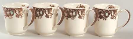 His Majesty (Made in England) Mug - Set of 4
