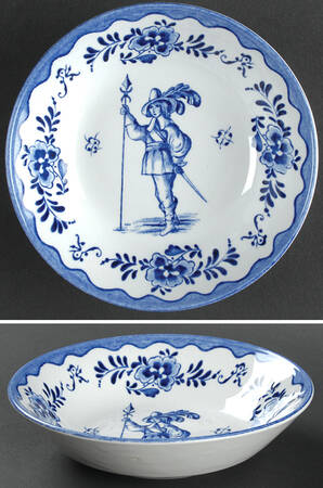 Holland Blue Scenes Fruit/Dessert (Sauce) Bowl