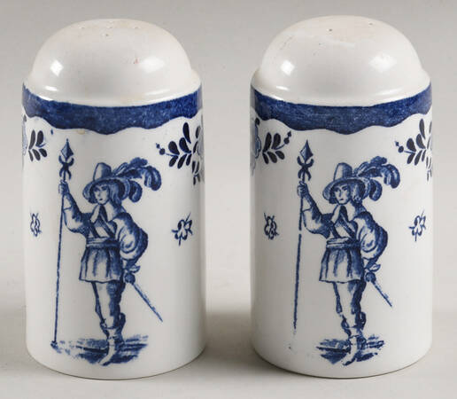 Holland Blue Scenes Salt & Pepper Set