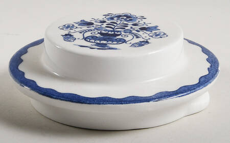 Holland Blue Scenes Lid for Coffee Pot