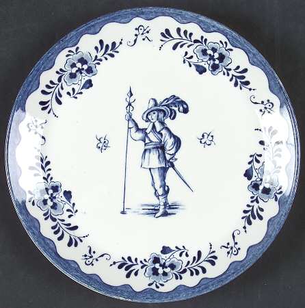 Holland Blue Scenes Bread & Butter Plate