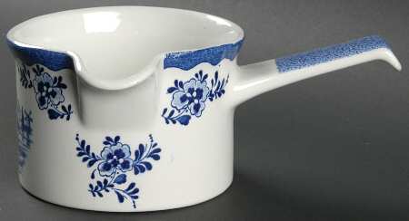 Holland Blue Scenes Round Gravy Boat