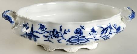 Holland (Flow Blue) Oval Vegetable No Lid