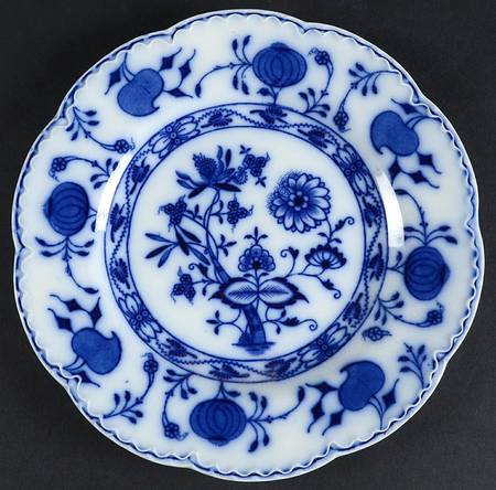 Holland (Flow Blue) Salad Plate