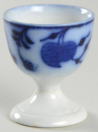 Holland (Flow Blue) Single Egg Cup