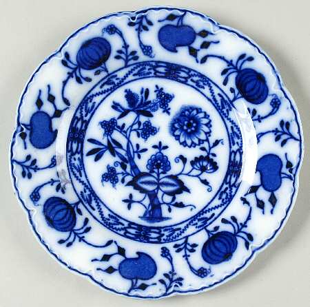 Holland (Flow Blue) Bread & Butter Plate