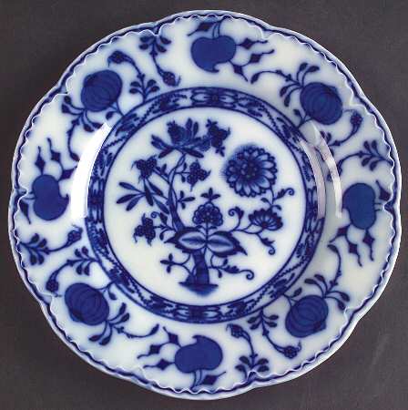 Holland (Flow Blue) Dessert/Pie Plate