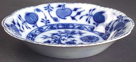 Holland (Flow Blue) Coupe Soup Bowl