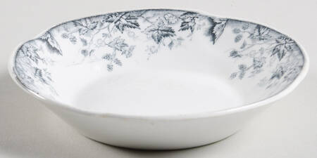 Hop Blue Gray Fruit/Dessert (Sauce) Bowl