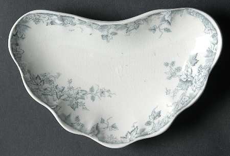 Hop Blue Gray Bone Dish