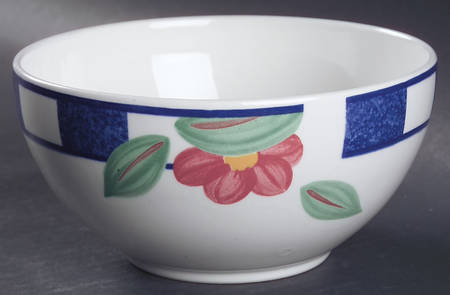 Hopscotch Blue Individual Salad Bowl