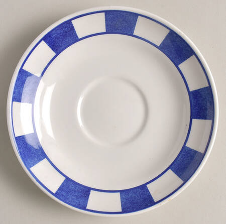 Hopscotch Blue Saucer for Oversized Cup
