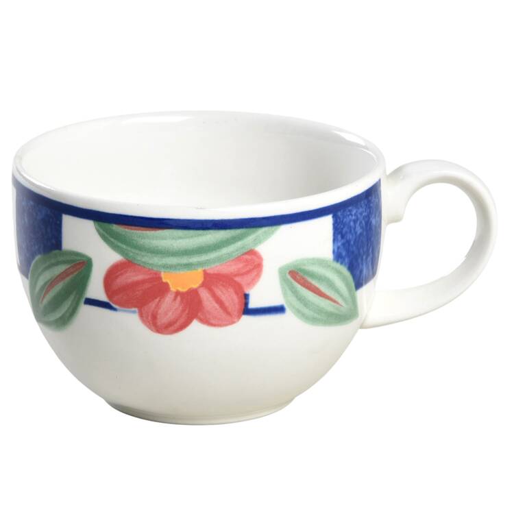 Hopscotch Blue Flat Cup